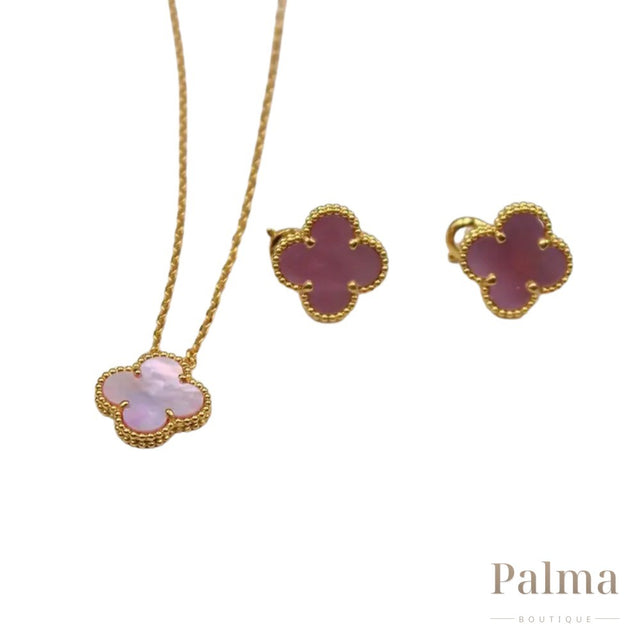 Van Cleef Jewelry | Gold with Pink Mother of Pearl