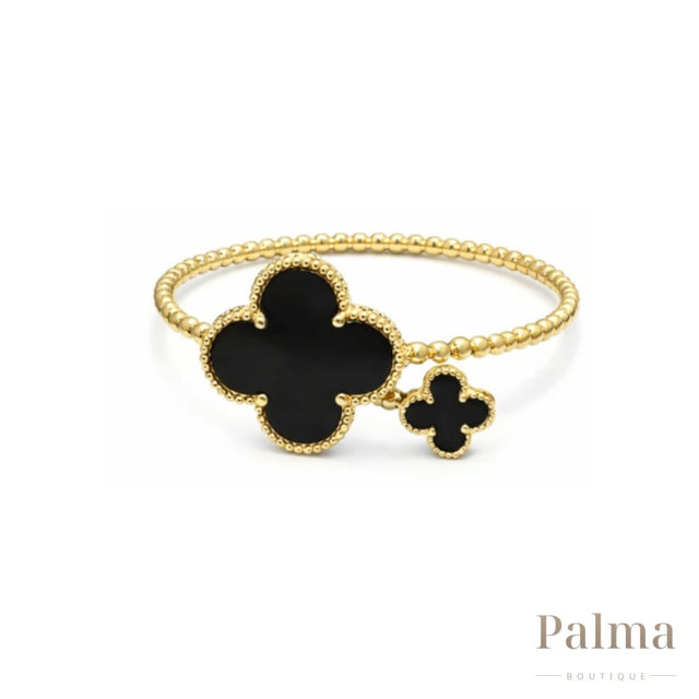 Van Cleef Jewelry | Alhambra Bracelet Ring Set Gold