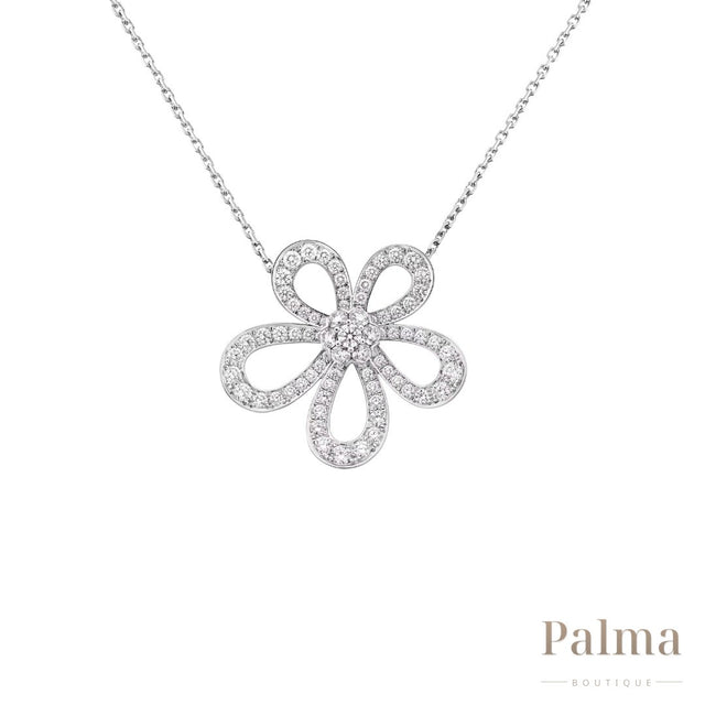 Van Cleef Jewelry | Flower lace Necklace